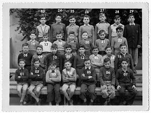 ECOLE GAMBETTA GARCONS 1952 CM2 M. LOPEZ